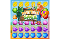 Play Fruit Lines Saga now!